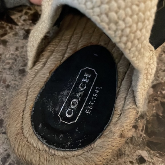 Coach slingback Espadrilles - Picture 2 of 7